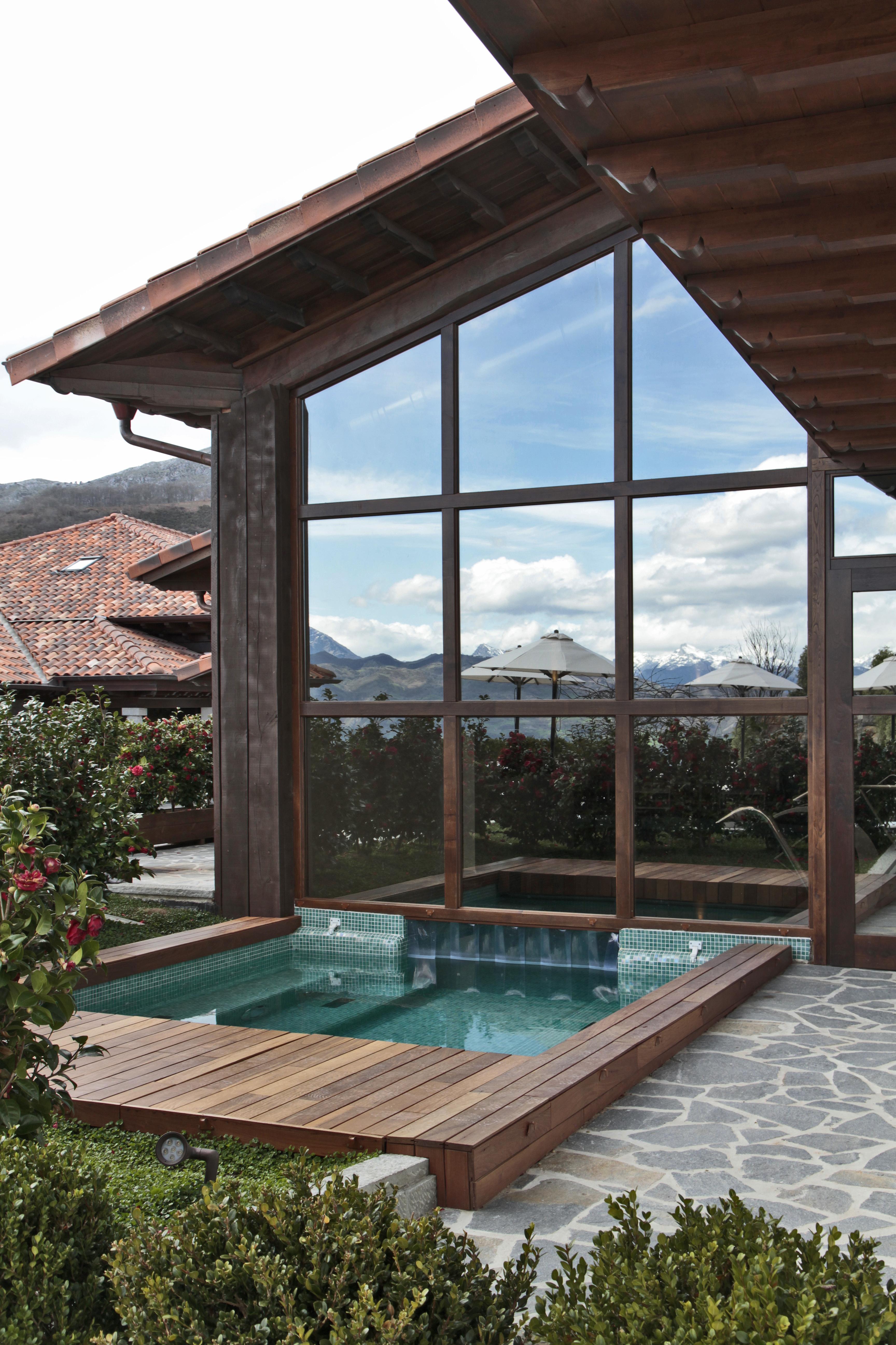 Puebloastur Eco Resort Hotel & Spa Cofiño Dış mekan fotoğraf